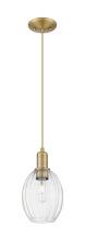 Innovations Lighting 716-1P-BB-G459-6CL - Preston Bulb - 1 Light - 6 inch - Brushed Brass - Cord hung - Mini Pendant