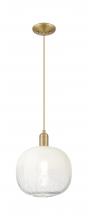 Innovations Lighting 716-1P-BB-G481-10OP - Brookhaven Sphere - 1 Light - 6 inch - Brushed Brass - Cord hung - Mini Pendant