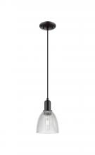 Innovations Lighting 716-1P-BK-G382 - Castile - 1 Light - 6 inch - Matte Black - Cord hung - Mini Pendant