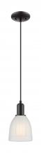 Innovations Lighting 716-1P-BK-G441 - Brookfield - 1 Light - 6 inch - Matte Black - Cord hung - Mini Pendant