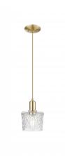 Innovations Lighting 716-1P-CB-G402 - Niagara - 1 Light - 7 inch - Champagne Bronze - Cord hung - Mini Pendant