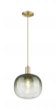 Innovations Lighting 716-1P-CB-G481-10SL - Brookhaven Sphere - 1 Light - 6 inch - Champagne Bronze - Cord hung - Mini Pendant