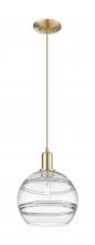 Innovations Lighting 716-1P-CB-G556-10CL - Rochester - 1 Light - 10 inch - Champagne Bronze - Cord hung - Mini Pendant