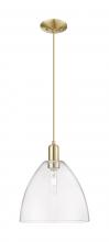 Innovations Lighting 716-1P-CB-GBD-122 - Bristol - 1 Light - 12 inch - Champagne Bronze - Cord hung - Mini Pendant