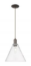 Innovations Lighting 716-1P-OB-GBC-122 - Berkshire Glass - 1 Light - 12 inch - Oil Rubbed Bronze - Cord hung - Mini Pendant
