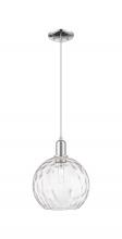 Innovations Lighting 716-1P-PC-G1215-10 - Athens Water Glass - 1 Light - 10 inch - Polished Chrome - Cord hung - Mini Pendant