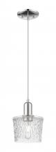 Innovations Lighting 716-1P-PC-G402 - Niagara - 1 Light - 7 inch - Polished Chrome - Cord hung - Mini Pendant