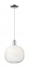 Innovations Lighting 716-1P-PC-G481-10OP - Brookhaven Sphere - 1 Light - 6 inch - Polished Chrome - Cord hung - Mini Pendant