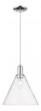 Innovations Lighting 716-1P-PC-GBC-122 - Berkshire Glass - 1 Light - 12 inch - Polished Chrome - Cord hung - Mini Pendant
