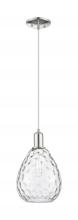 Innovations Lighting 716-1P-PN-G372 - Waverly - 1 Light - 8 inch - Polished Nickel - Cord hung - Mini Pendant