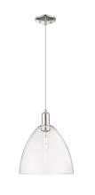 Innovations Lighting 716-1P-PN-GBD-122 - Bristol - 1 Light - 12 inch - Polished Nickel - Cord hung - Mini Pendant