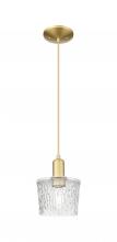 Innovations Lighting 716-1P-SG-G402 - Niagara - 1 Light - 7 inch - Satin Gold - Cord hung - Mini Pendant