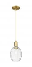 Innovations Lighting 716-1P-SG-G459-6CL - Preston Bulb - 1 Light - 6 inch - Satin Gold - Cord hung - Mini Pendant