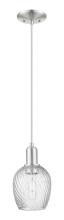 Innovations Lighting 716-1P-SN-G292 - Salina - 1 Light - 6 inch - Brushed Satin Nickel - Cord hung - Mini Pendant