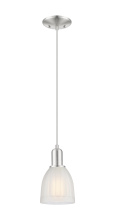Innovations Lighting 716-1P-SN-G441 - Brookfield - 1 Light - 6 inch - Brushed Satin Nickel - Cord hung - Mini Pendant