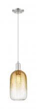 Innovations Lighting 716-1P-SN-G482-7AM - Brookhaven Cloche - 1 Light - 6 inch - Brushed Satin Nickel - Cord hung - Mini Pendant