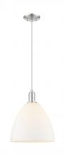 Innovations Lighting 716-1P-SN-GBD-121 - Bristol - 1 Light - 12 inch - Brushed Satin Nickel - Cord hung - Mini Pendant