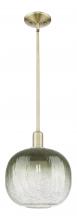 Innovations Lighting 716-1S-AB-G481-10SL - Brookhaven Sphere - 1 Light - 6 inch - Antique Brass - Mini Pendant