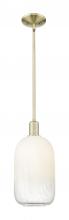 Innovations Lighting 716-1S-AB-G482-7OP - Brookhaven Cloche - 1 Light - 6 inch - Antique Brass - Mini Pendant