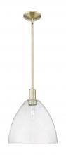 Innovations Lighting 716-1S-AB-GBD-124 - Bristol - 1 Light - 12 inch - Antique Brass - Stem hung - Mini Pendant