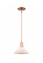 Innovations Lighting 716-1S-AC-G131 - Orwell - 1 Light - 8 inch - Antique Copper - Stem hung - Mini Pendant