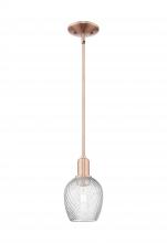 Innovations Lighting 716-1S-AC-G292 - Salina - 1 Light - 6 inch - Antique Copper - Stem hung - Mini Pendant