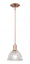 Innovations Lighting 716-1S-AC-G422 - Arietta - 1 Light - 8 inch - Antique Copper - Stem hung - Mini Pendant