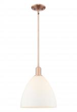 Innovations Lighting 716-1S-AC-GBD-121 - Bristol - 1 Light - 12 inch - Antique Copper - Stem hung - Mini Pendant