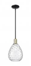 Innovations Lighting 716-1S-BAB-G372 - Waverly - 1 Light - 8 inch - Black Antique Brass - Stem hung - Mini Pendant