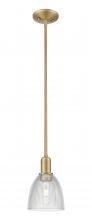 Innovations Lighting 716-1S-BB-G382 - Castile - 1 Light - 6 inch - Brushed Brass - Stem hung - Mini Pendant