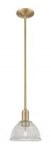 Innovations Lighting 716-1S-BB-G422 - Arietta - 1 Light - 8 inch - Brushed Brass - Stem hung - Mini Pendant