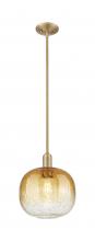 Innovations Lighting 716-1S-BB-G481-10AM - Brookhaven Sphere - 1 Light - 6 inch - Brushed Brass - Mini Pendant