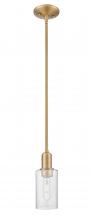 Innovations Lighting 716-1S-BB-G804 - Clymer - 1 Light - 4 inch - Brushed Brass - Stem hung - Mini Pendant