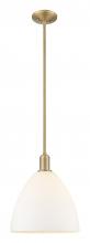 Innovations Lighting 716-1S-BB-GBD-121 - Bristol - 1 Light - 12 inch - Brushed Brass - Stem hung - Mini Pendant