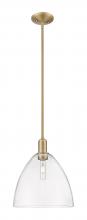Innovations Lighting 716-1S-BB-GBD-122 - Bristol - 1 Light - 12 inch - Brushed Brass - Stem hung - Mini Pendant