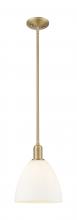 Innovations Lighting 716-1S-BB-GBD-91 - Bristol - 1 Light - 9 inch - Brushed Brass - Stem hung - Mini Pendant