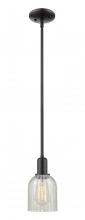 Innovations Lighting 716-1S-BK-G2511 - Caledonia - 1 Light - 5 inch - Matte Black - Stem hung - Mini Pendant