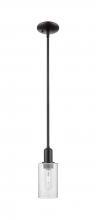 Innovations Lighting 716-1S-BK-G804 - Clymer - 1 Light - 4 inch - Matte Black - Stem hung - Mini Pendant