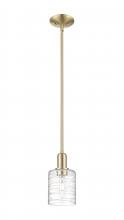 Innovations Lighting 716-1S-CB-G1113 - Cobbleskill - 1 Light - 5 inch - Champagne Bronze - Stem hung - Mini Pendant