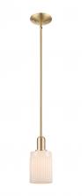 Innovations Lighting 716-1S-CB-G341 - Hadley - 1 Light - 5 inch - Champagne Bronze - Stem hung - Mini Pendant