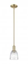 Innovations Lighting 716-1S-CB-G442 - Brookfield - 1 Light - 6 inch - Champagne Bronze - Stem hung - Mini Pendant