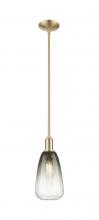 Innovations Lighting 716-1S-CB-G480-6SL - Brookhaven Almond - 1 Light - 6 inch - Champagne Bronze - Mini Pendant