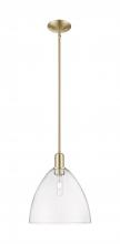 Innovations Lighting 716-1S-CB-GBD-122 - Bristol - 1 Light - 12 inch - Champagne Bronze - Stem hung - Mini Pendant