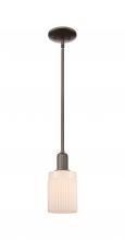Innovations Lighting 716-1S-OB-G341 - Hadley - 1 Light - 5 inch - Oil Rubbed Bronze - Stem hung - Mini Pendant