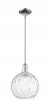 Innovations Lighting 716-1S-PC-G1215-10 - Athens Water Glass - 1 Light - 10 inch - Polished Chrome - Stem hung - Mini Pendant