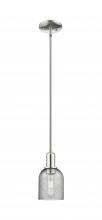 Innovations Lighting 716-1S-PN-G257 - Caledonia - 1 Light - 5 inch - Polished Nickel - Stem hung - Mini Pendant