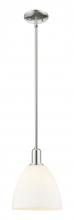 Innovations Lighting 716-1S-PN-GBD-91 - Bristol - 1 Light - 9 inch - Polished Nickel - Stem hung - Mini Pendant