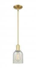 Innovations Lighting 716-1S-SG-G2511 - Caledonia - 1 Light - 5 inch - Satin Gold - Stem hung - Mini Pendant