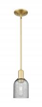 Innovations Lighting 716-1S-SG-G257 - Caledonia - 1 Light - 5 inch - Satin Gold - Stem hung - Mini Pendant