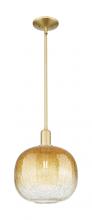 Innovations Lighting 716-1S-SG-G481-10AM - Brookhaven Sphere - 1 Light - 6 inch - Satin Gold - Mini Pendant